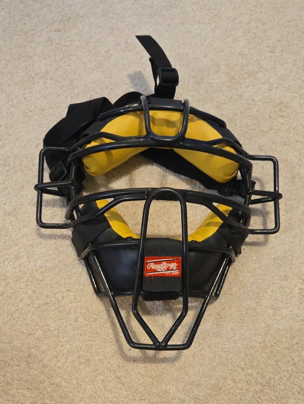 Rawlings New Adjustable Adult Baseball Catchers Face Mask
